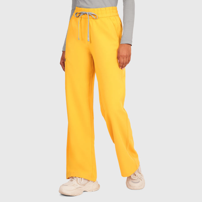 Elan High Waisted Wide-Leg Scrub Pant