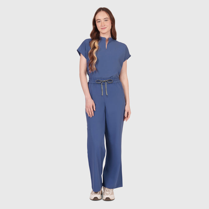 Elan High Waisted Wide-Leg Scrub Pant
