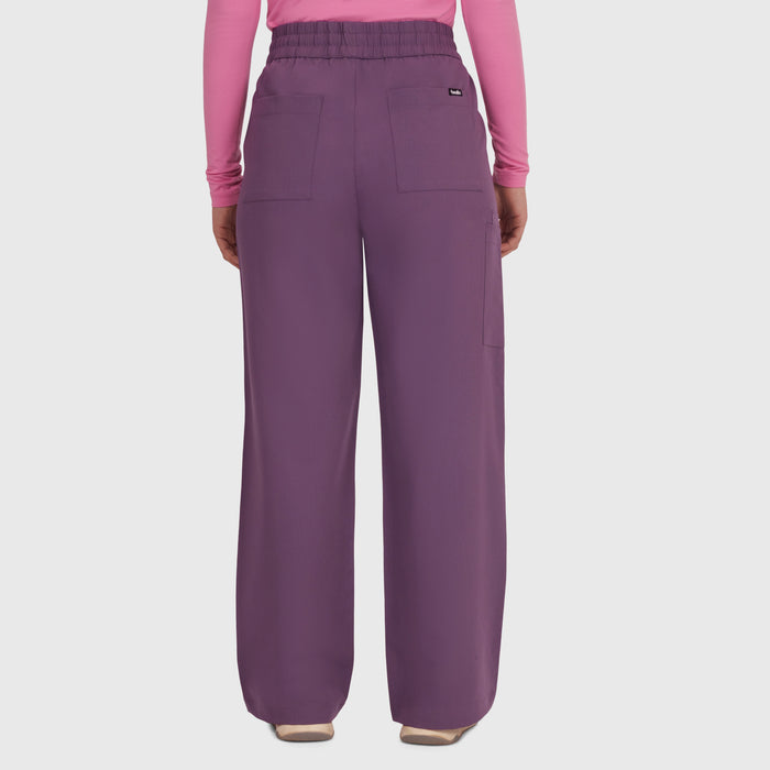 Elan High Waisted Wide-Leg Scrub Pant