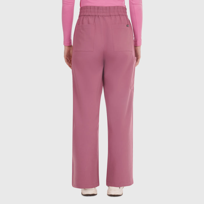 Elan High Waisted Wide-Leg Scrub Pant