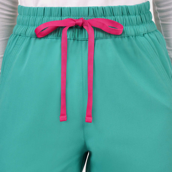 Elan High Waisted Wide-Leg Scrub Pant