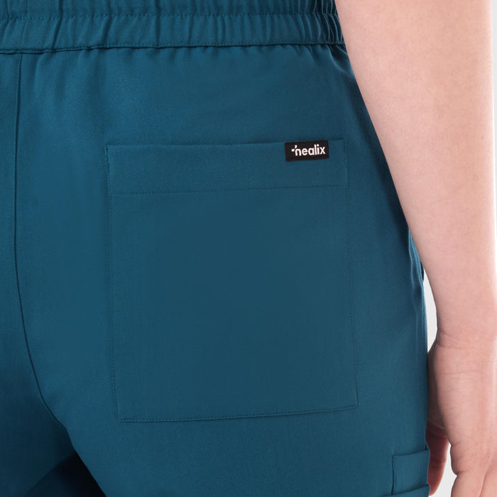 Elan High Waisted Wide-Leg Scrub Pant