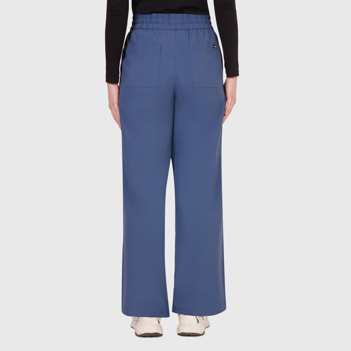 Elan High Waisted Wide-Leg Scrub Pant