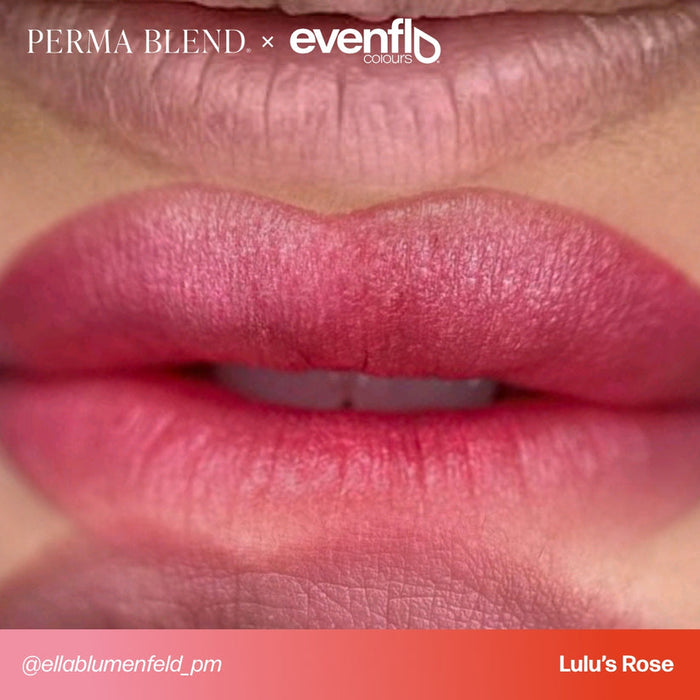 Evenflo Lulu's Rosé Lip Set - Vegan & Cruelty-Free, Sheer Translucent Pigments for Youthful Glow - SD Cosmetics Care