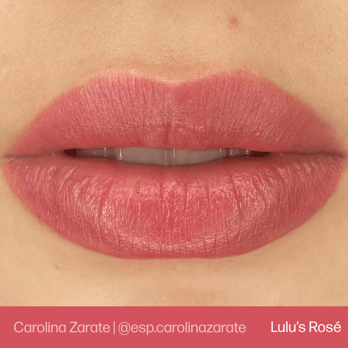 Evenflo Lulu's Rosé Lip Set - Vegan & Cruelty-Free, Sheer Translucent Pigments for Youthful Glow - SD Cosmetics Care
