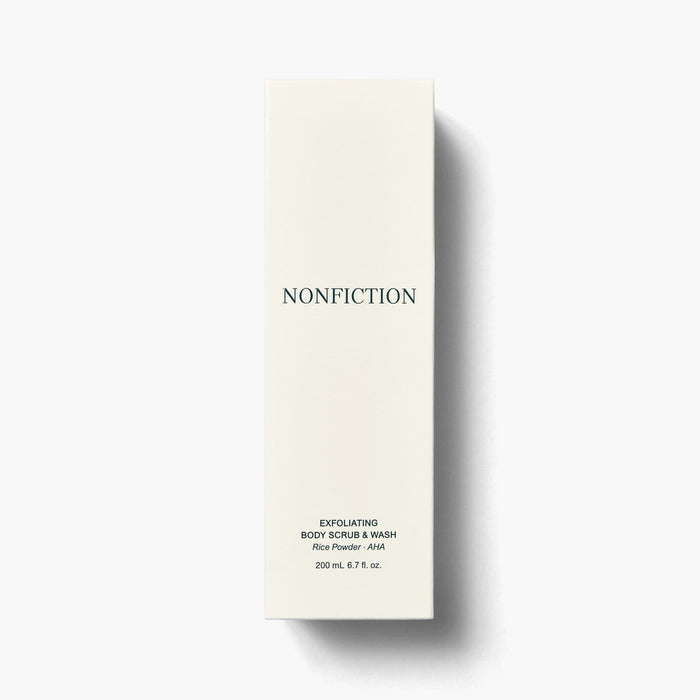 NONFICTION Body SCRUB 200mL Exfoliating Body Scrub & Wash