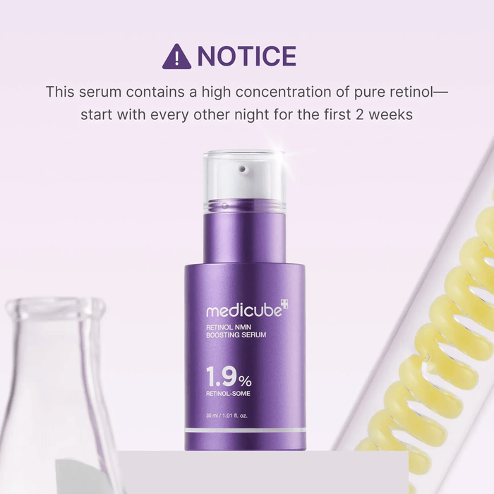 Medicube Retinol NMN Boosting Serum 30ml مصل تعزيز الريتينول إن إم إن من ميديكوب - Princess Cosmetics Qatar