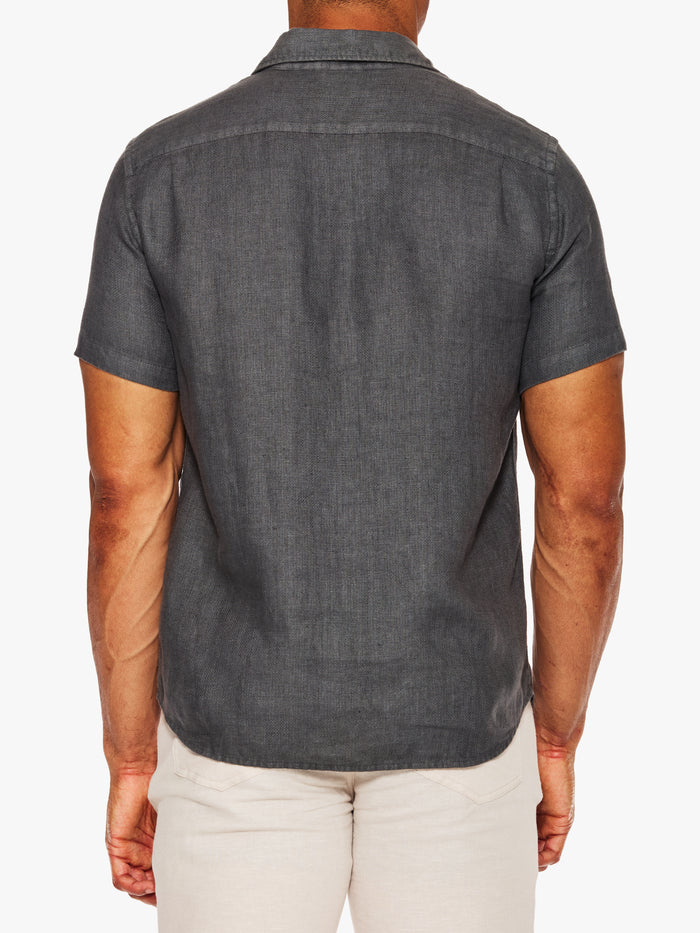 Faherty Short Sleeve Palma Linen Shirt