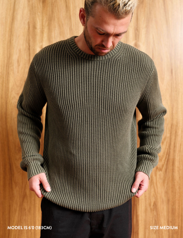 Fisher Relaxed Knit - Fatigue