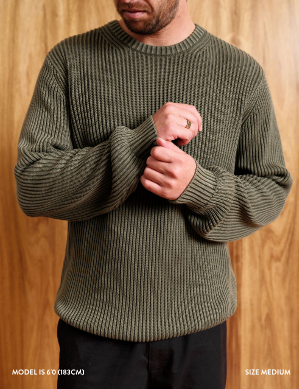 Fisher Relaxed Knit - Fatigue