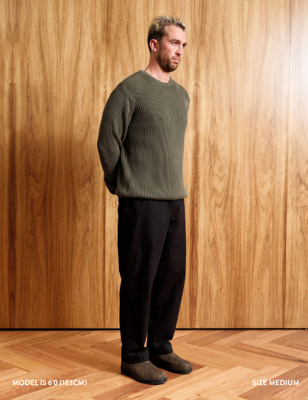 Fisher Relaxed Knit - Fatigue