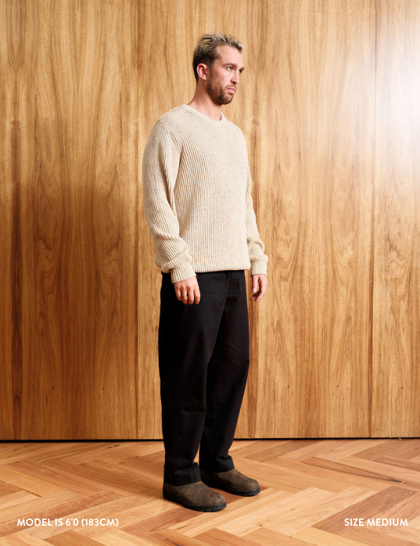 Fisher Relaxed Knit - Oatmeal