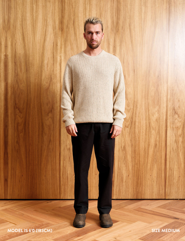 Fisher Relaxed Knit - Oatmeal