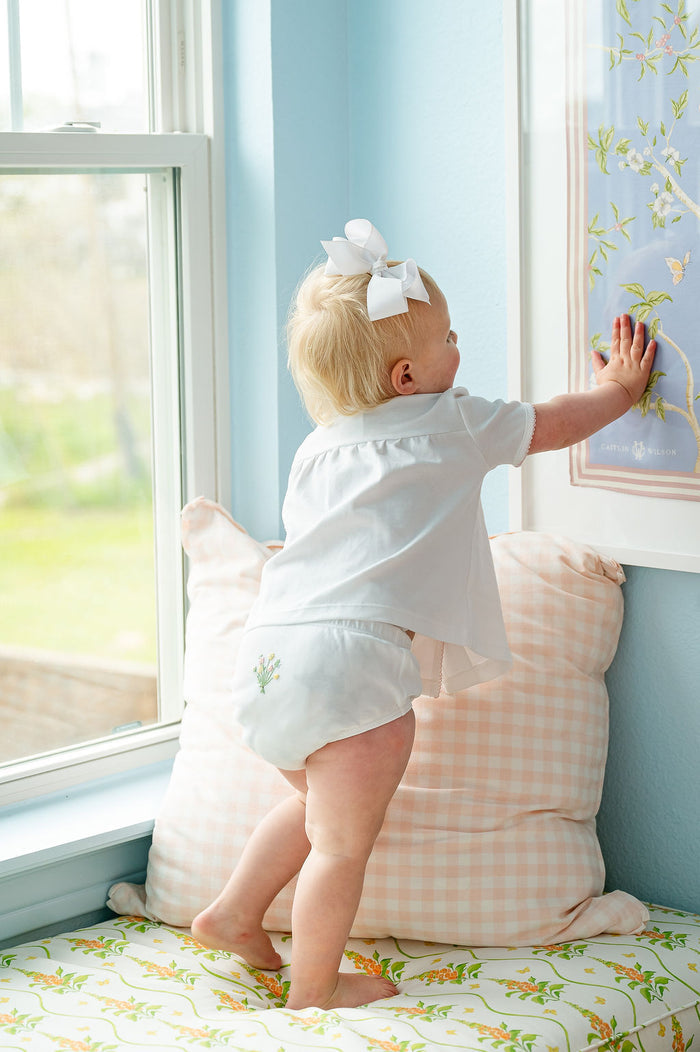 Flower Bouquets Layette Set