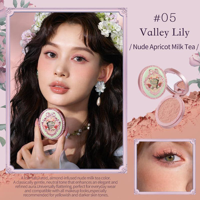 Flower Knows Midsummer Fairytales Velvet Embossed Blush 5 g