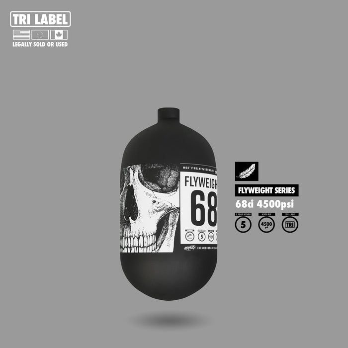 FLYWEIGHT TANK 68CI - SAVAGE SKULL + HOOK REGULATOR