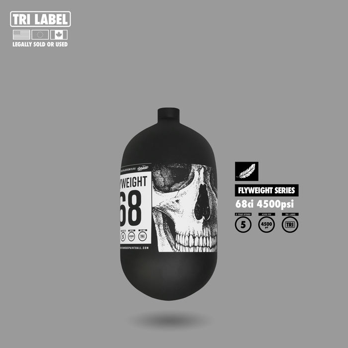 FLYWEIGHT TANK 68CI - SAVAGE SKULL + HOOK REGULATOR