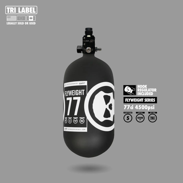 FLYWEIGHT TANK 77CI - CORE SKULL + HOOK REGULATOR