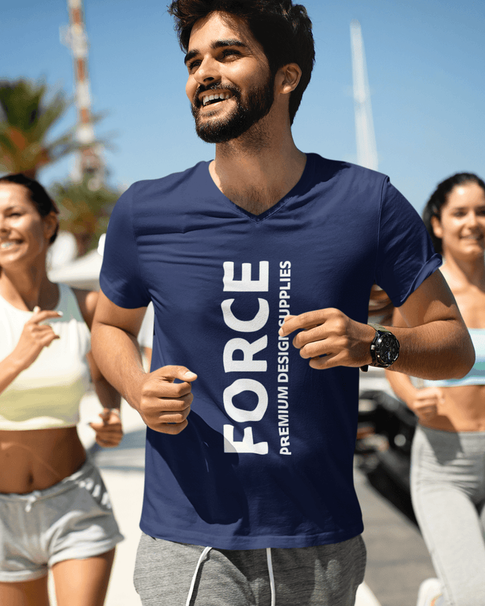 FORCE Men's Sueded Super Soft V-Neck T-shirt - Billyforce Shop