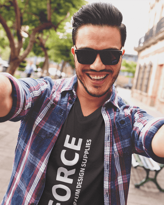 FORCE Men's Sueded Super Soft V-Neck T-shirt - Billyforce Shop