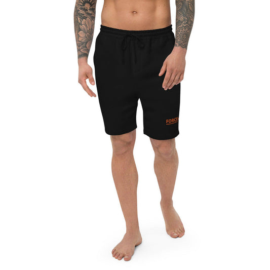 FORCE Orange Men's fleece shorts - Billyforce Shop