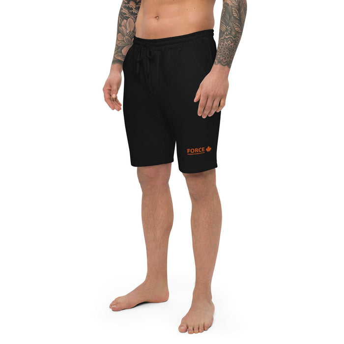 FORCE Orange Men's fleece shorts - Billyforce Shop
