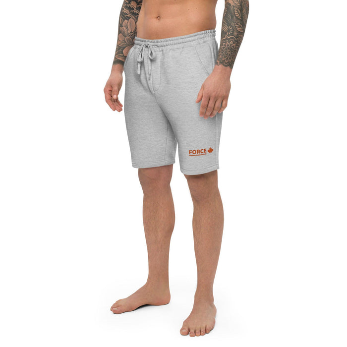 FORCE Orange Men's fleece shorts - Billyforce Shop