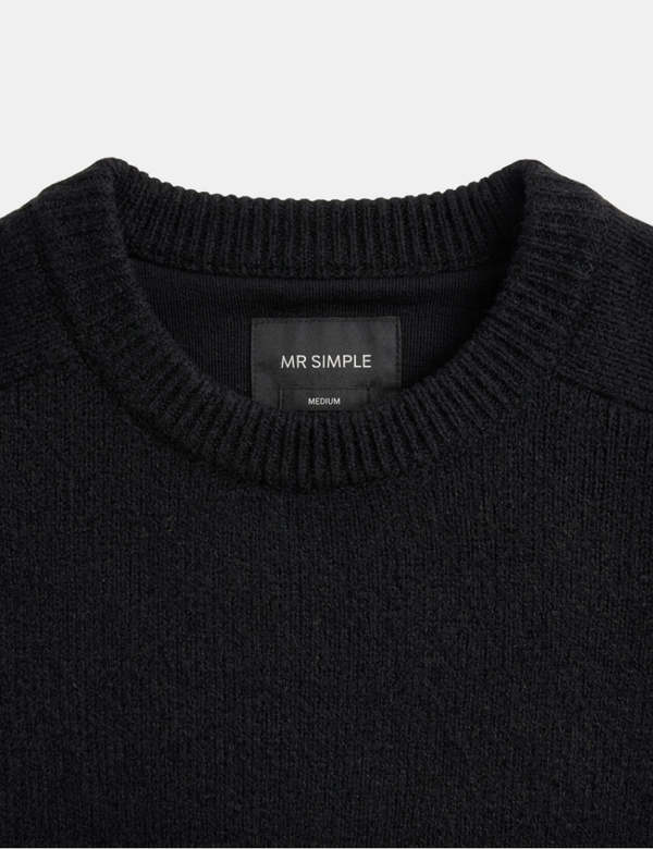 Fred Wool Knit - Black