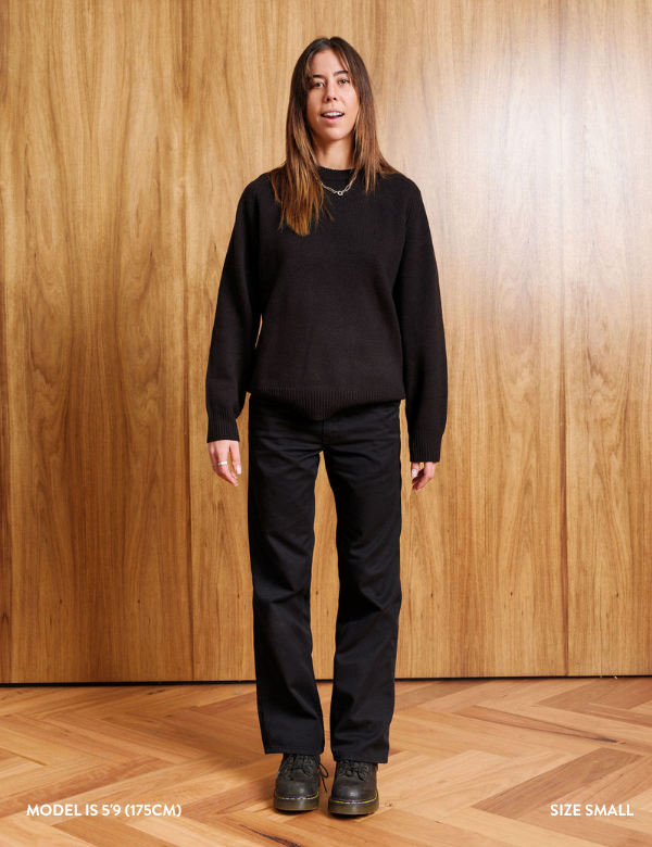 Fred Wool Knit - Black