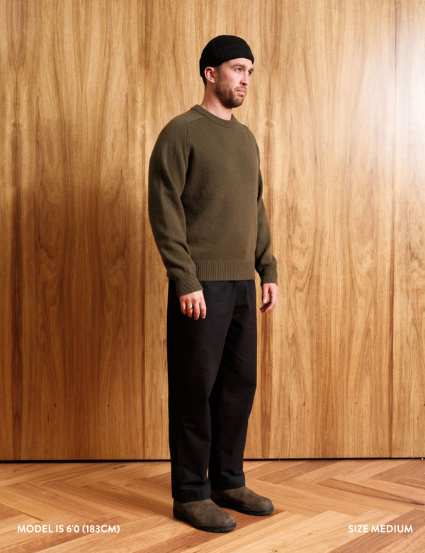 Fred Wool Knit - Fatigue