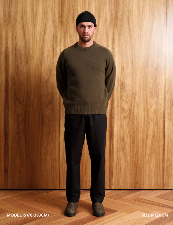 Fred Wool Knit - Fatigue