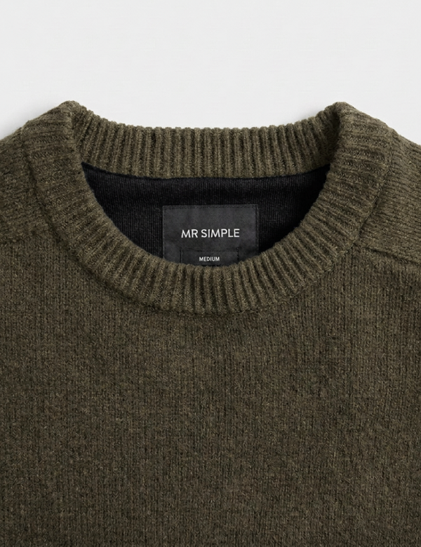 Fred Wool Knit - Fatigue
