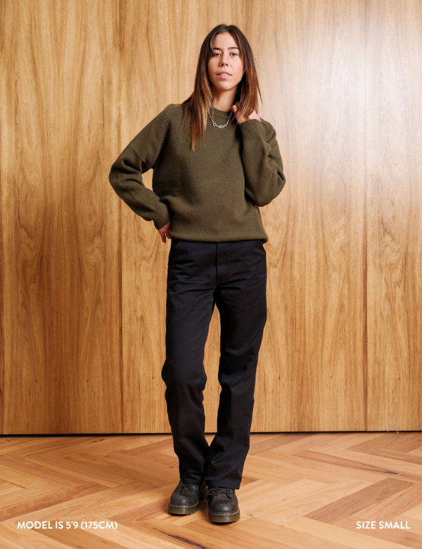 Fred Wool Knit - Fatigue