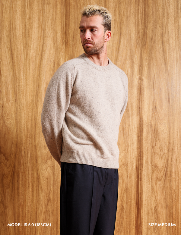 Fred Wool Knit - Oatmeal