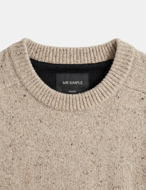 Fred Wool Knit - Oatmeal