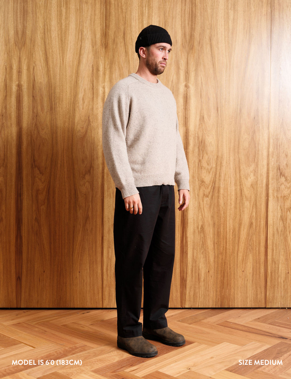 Fred Wool Knit - Oatmeal