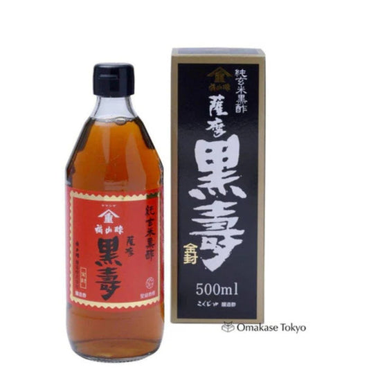 Fukuyamasu Aged Black Rice Vinegar 500ml
