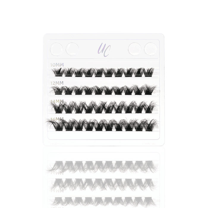 Full Volume Don't Curl My Vibe UnBearlievable DIY Russian Clusters - Unicorn Cosmetics