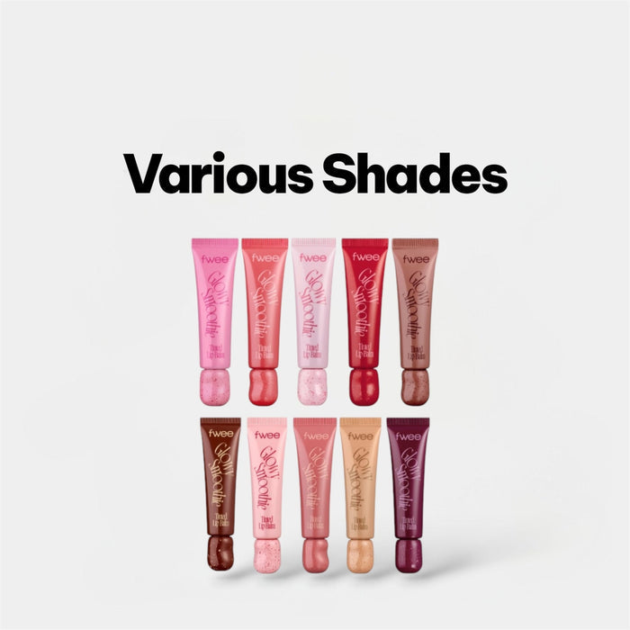 FWEE Glowy & Blurry Smoothie Tinted Lip Balm 0.4oz مرطب شفاه ملون بتأثير سموثي لامع وضبابي من FWEE - Princess Cosmetics Qatar