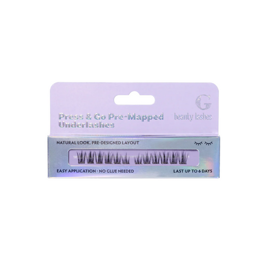 G BEAUTY LASHES - Press & Go (pre-mapped) Underlashes - Glow