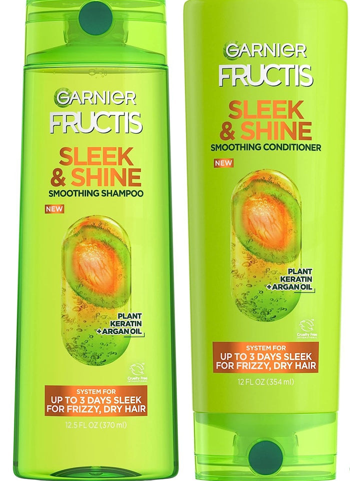 GARNIER Fructis Up to 72h Frizz Control Paraben Free بكج كارنيير للعناية بالشعر المتطاير