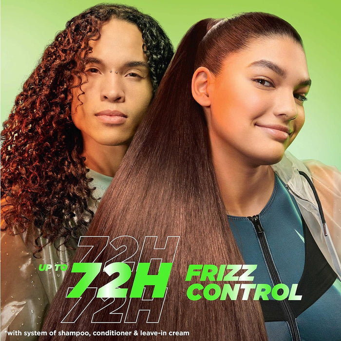GARNIER Fructis Up to 72h Frizz Control Paraben Free بكج كارنيير للعناية بالشعر المتطاير