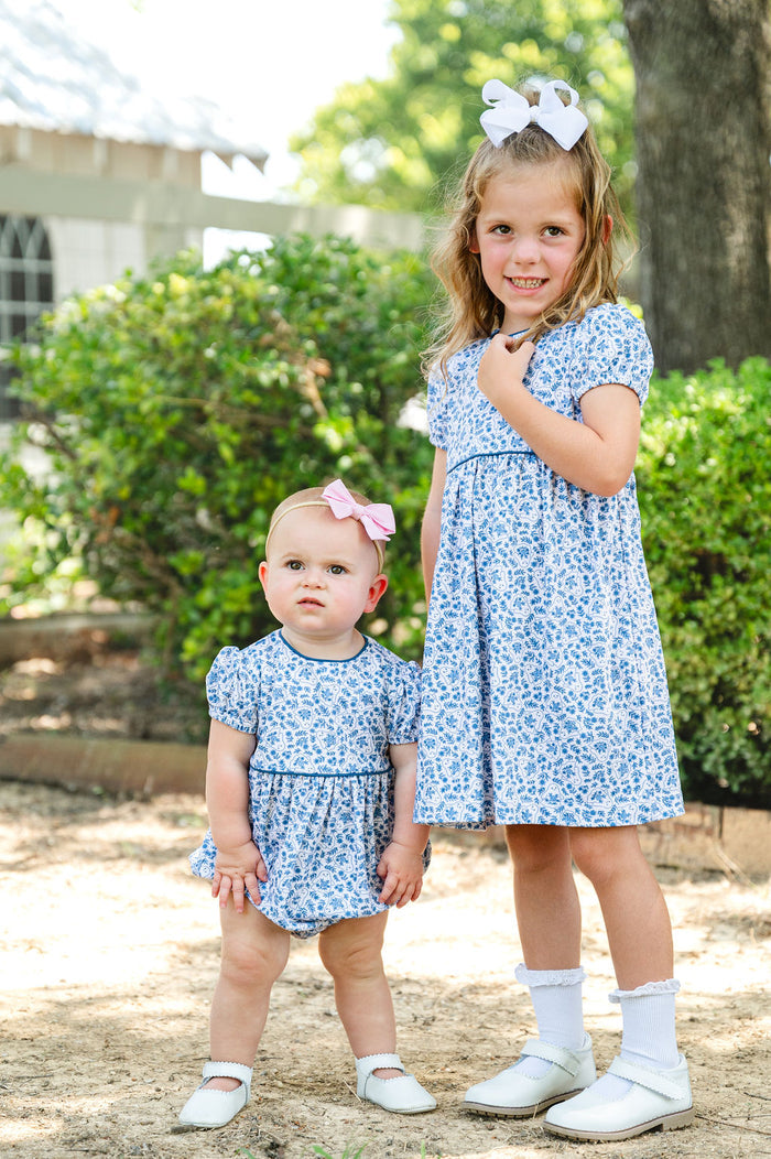 Ghost Floral Print Pima Cotton Annie Dress