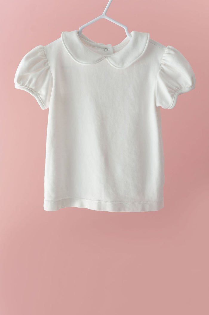 Girl Peter Pan Collar Shirt