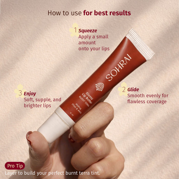 Glossy Lip Butter - Burnt Terra