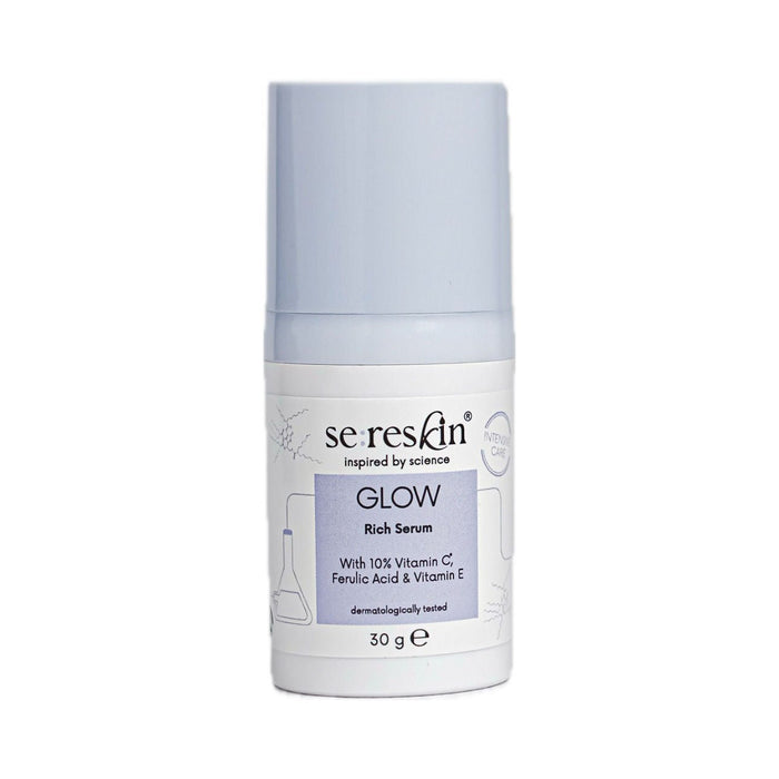GLOW SERUM - Ser Glow Cu 10% Vitamina C, E Si Acid Ferulic - skinseen.ro