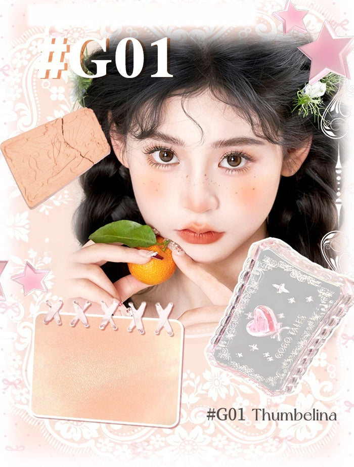 GOGO TALES Sweet Pink Ballet Collection Makeup Blusher T4846