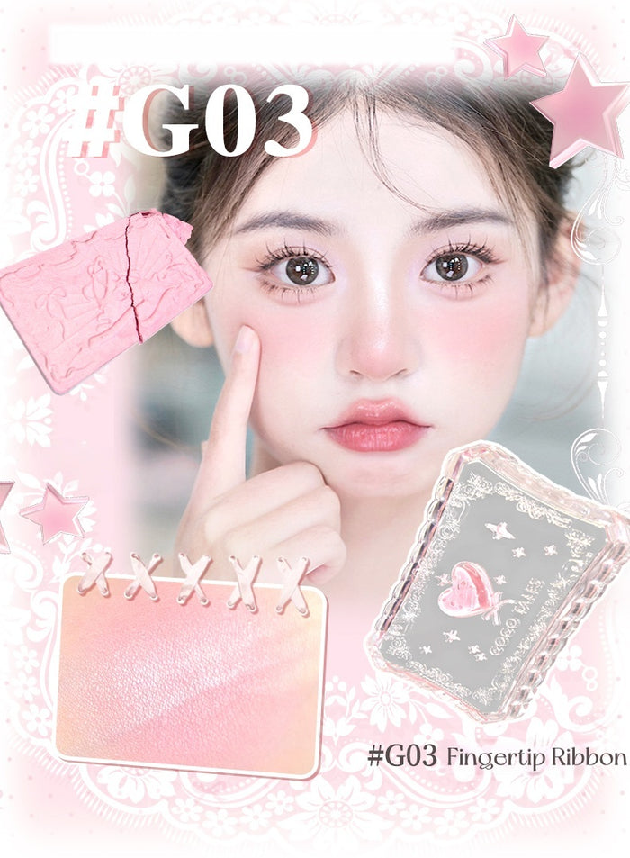 GOGO TALES Sweet Pink Ballet Collection Makeup Blusher T4846