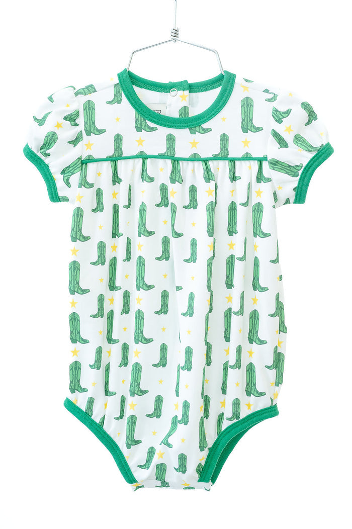 Pima Green Boot Outfits for Girls  bubble