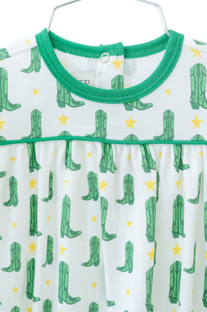 Pima Green Boot Outfits for Girls